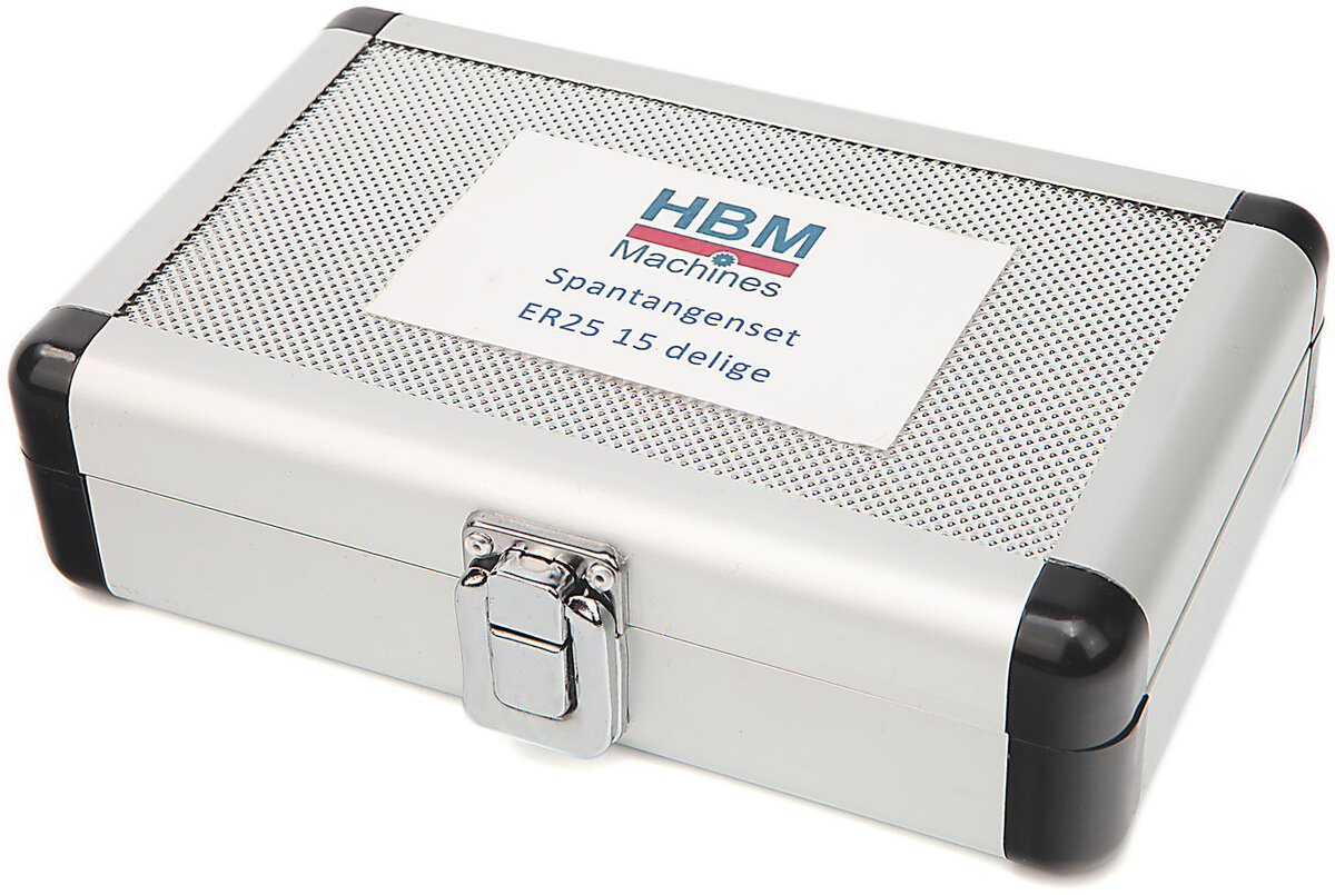 HBM 15 stykke ER 25 kollettsett HBM 15 stykke ER 25 kollettsett