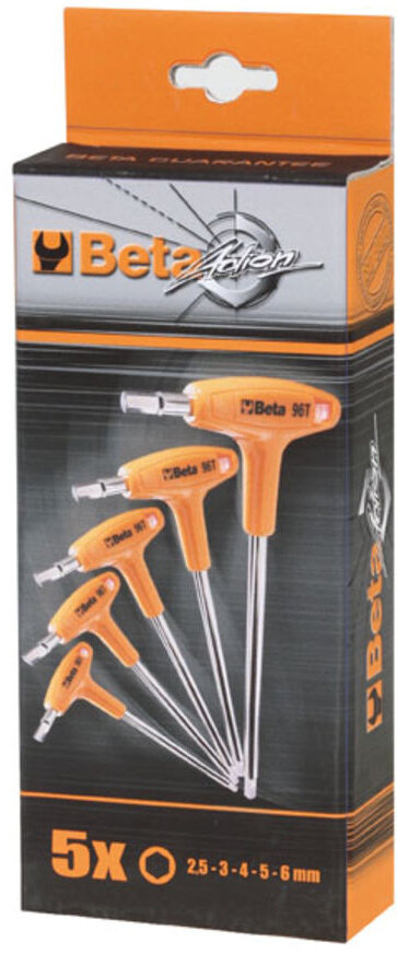 Beta 5-delt Allen T-greb sæt - 96 t / s5p