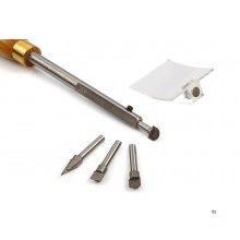 HBM Wood Turning Tool med 4 forskjellige HM-poeng HBM Wood Turning Tool med 4 forskjellige HM-poeng