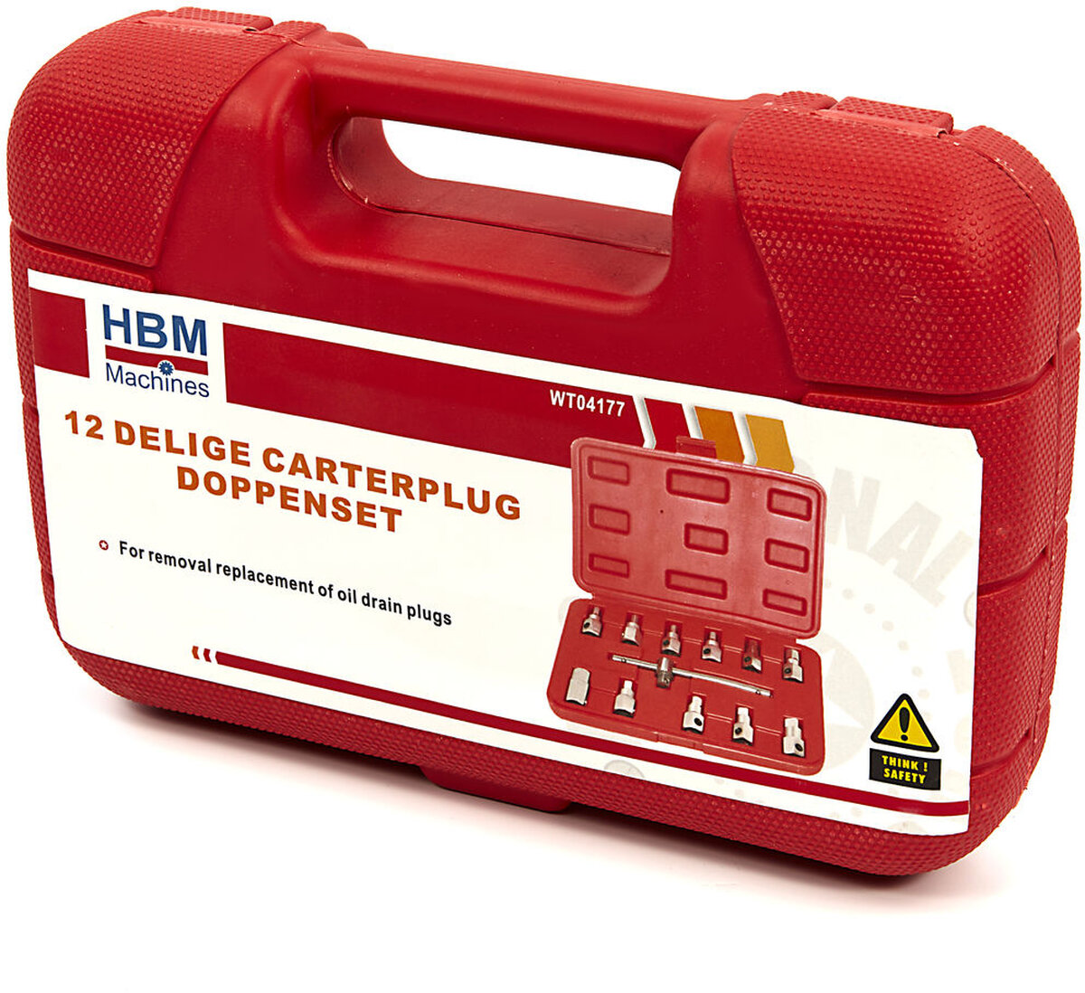 HBM 12 Piece Carterplug socket sett
