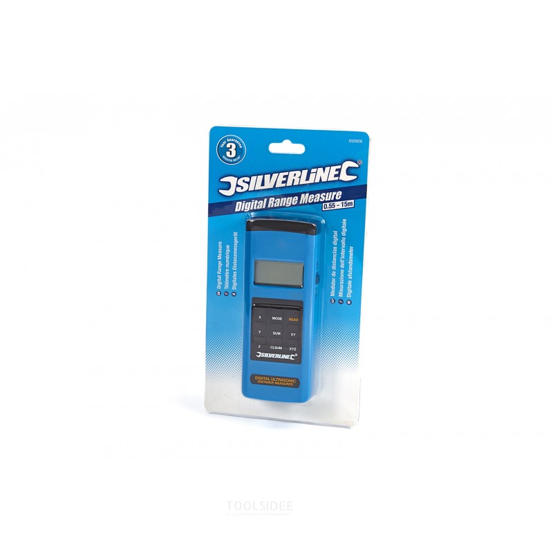 Silverline 0.55 - 15 M Digitale Afstandsmeter