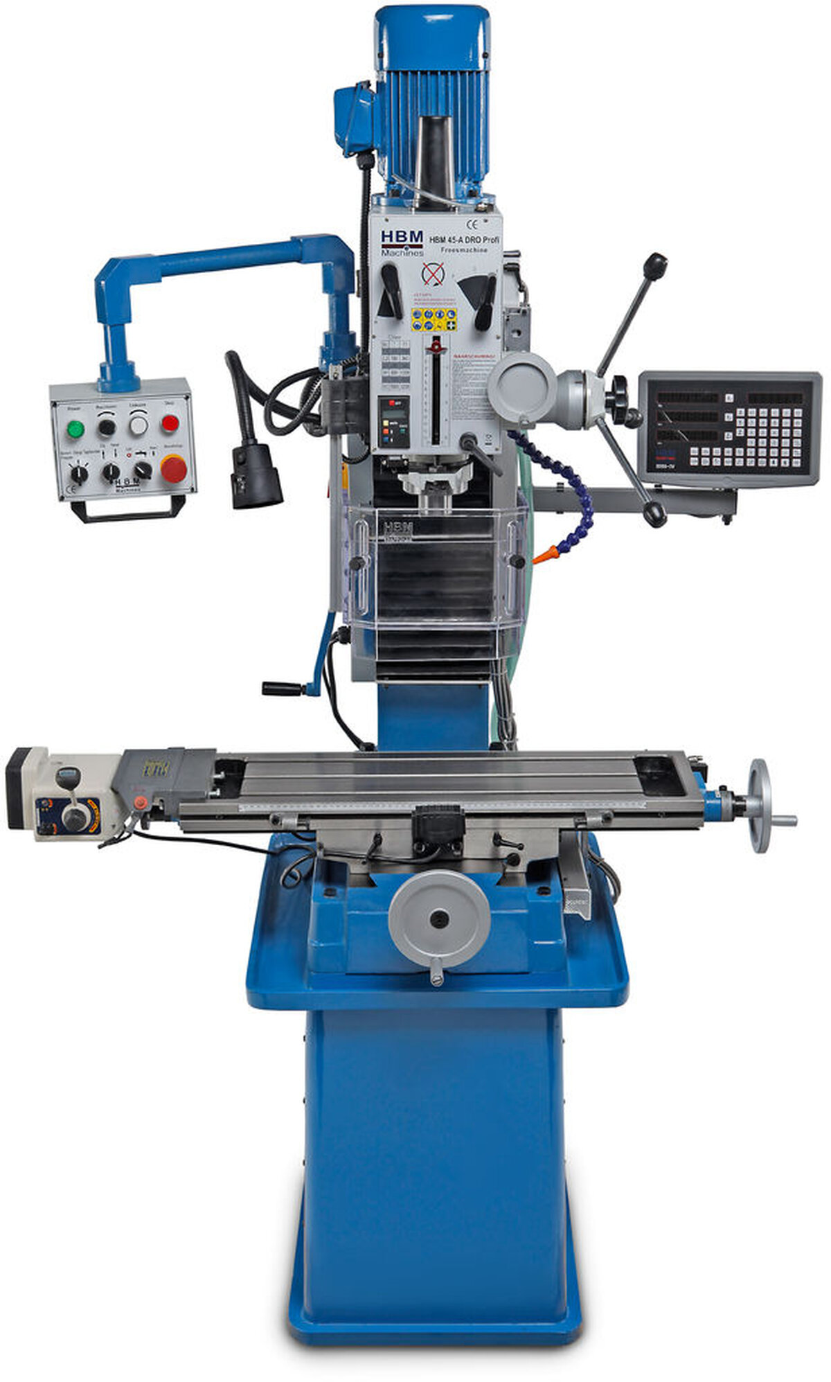 HBM 45 profi dro milling machine - 400 volts HBM 45 profi dro milling machine - 400 volts