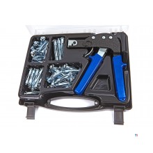 HBM 72-teiliges Hohlwanddübel-Set, Dübelset inkl. Montagezange