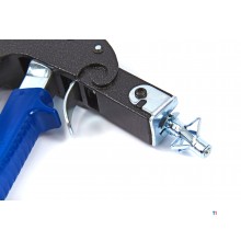 HBM 72-teiliges Hohlwanddübel-Set, Dübelset inkl. Montagezange