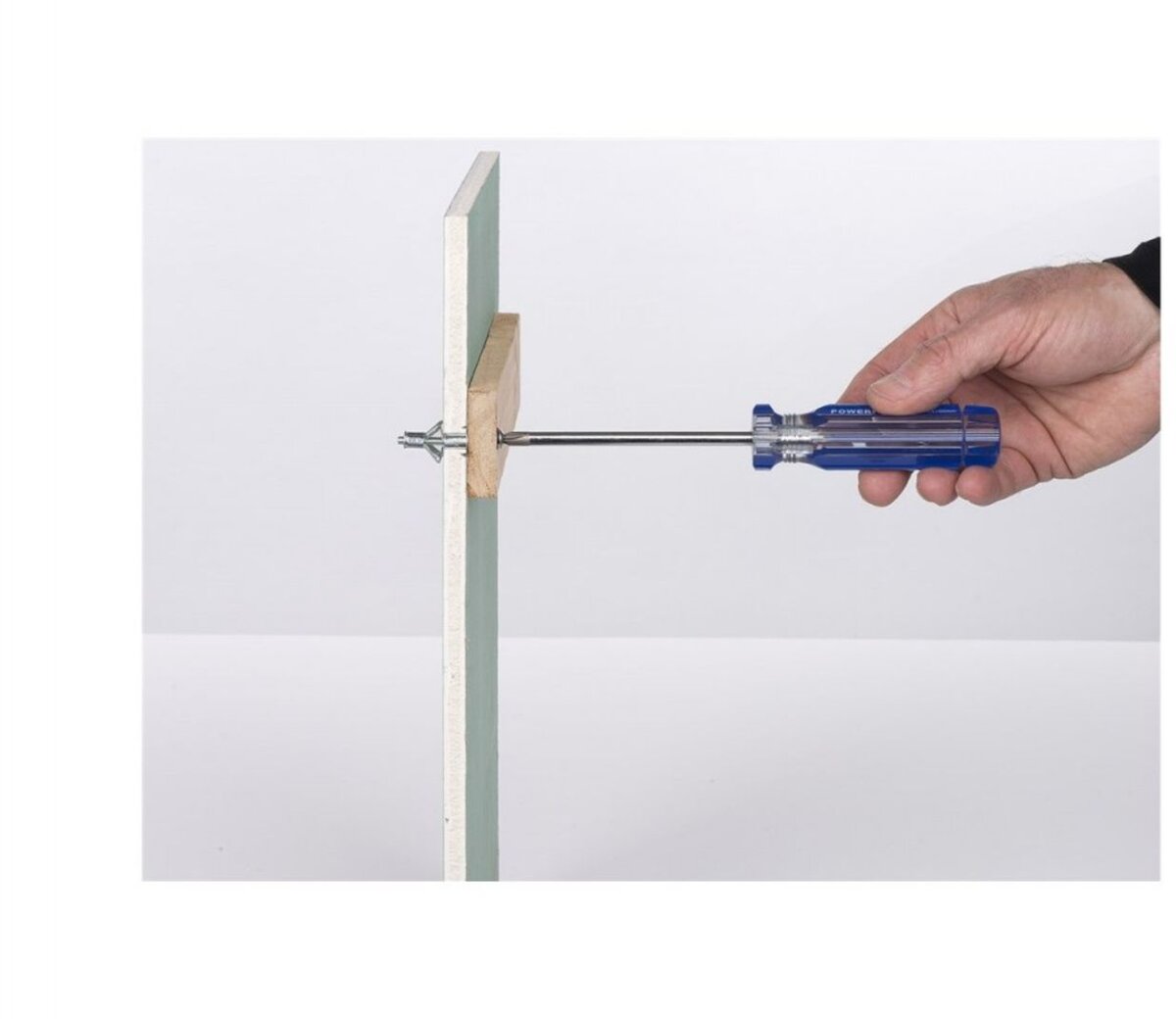 HBM 72-teiliges Hohlwanddübel-Set, Dübelset inkl. Montagezange