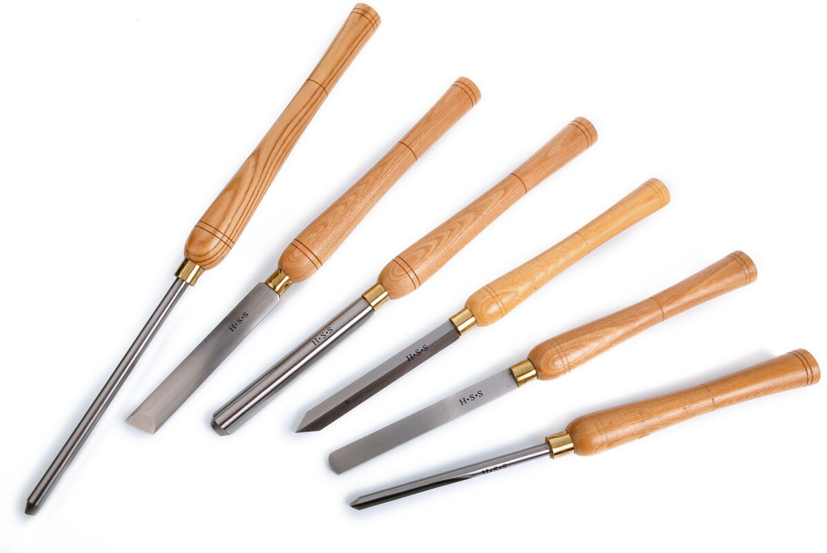 HBM 6 - B Houtdraaibeitelset