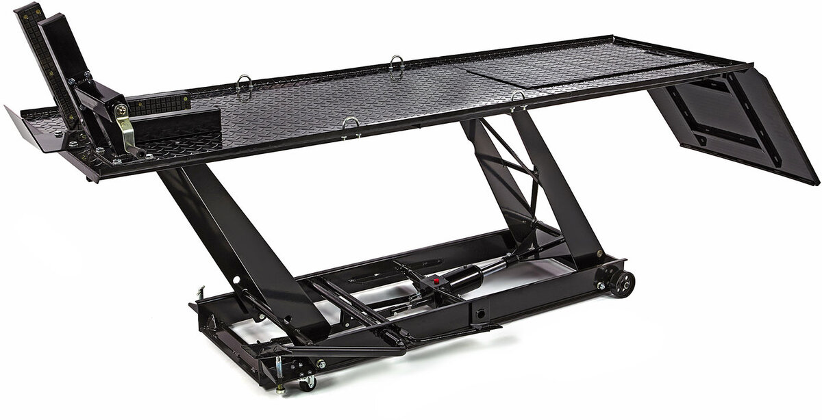 HBM 300 Motorheftafel Hydraulisch - ZWART