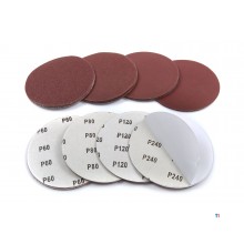 HBM 40-teiliges 150-mm-Selbstklebe-Schleifscheibenset