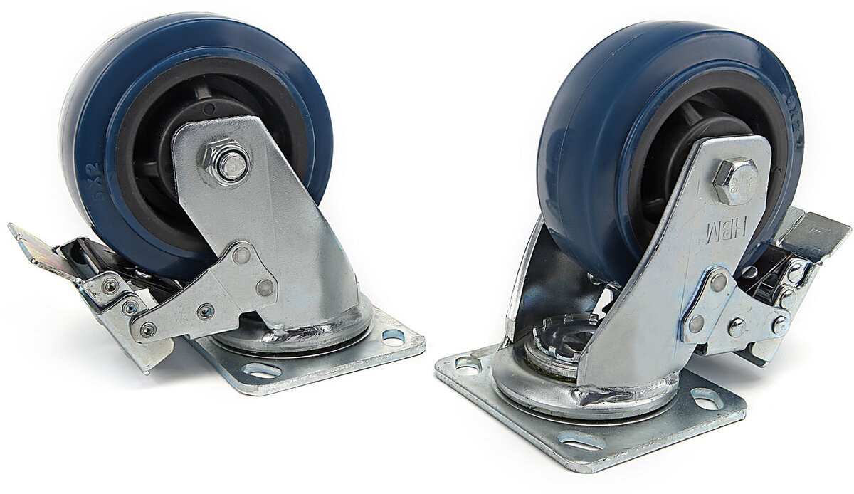 HBM profi 125 mm. swivel wheel with brake HBM profi 125 mm. swivel wheel with brake