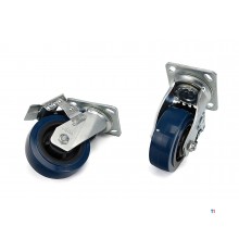 HBM profi 125 mm. swivel wheel with brake HBM profi 125 mm. swivel wheel with brake