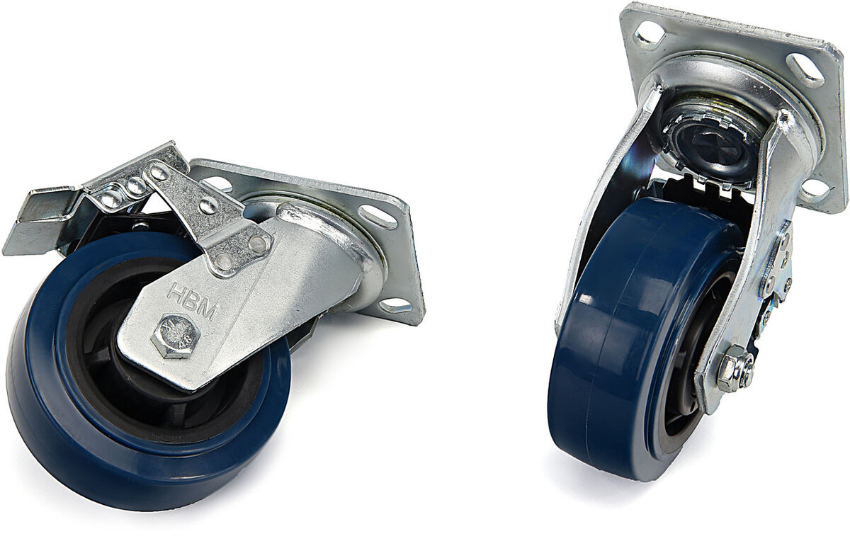 HBM profi 125 mm. swivel wheel with brake HBM profi 125 mm. swivel wheel with brake