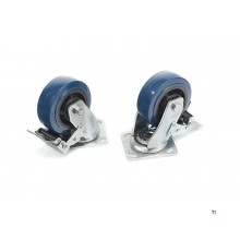 HBM profi 125 mm. swivel wheel with brake HBM profi 125 mm. swivel wheel with brake