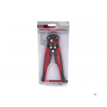HBM Professionele 4 in 1 Automatische Draadstriptang met Knip en  Krimpfunctie