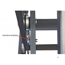 HBM Profi Poetsbrug, Schaarbrug Dubbel Opbouw 3.0 Ton 220 - 230v