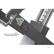 HBM Profi Poetsbrug, Schaarbrug Dubbel Opbouw 3.0 Ton 220 - 230v