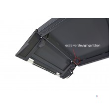 HBM Profi Poetsbrug, Schaarbrug Dubbel Opbouw 3.0 Ton 220 - 230v