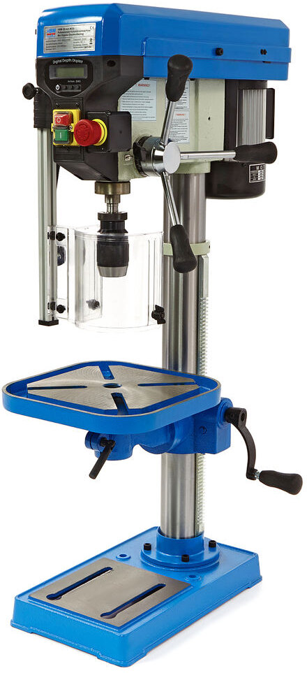 HBM 25 mm. professional drill press with digital depth readout