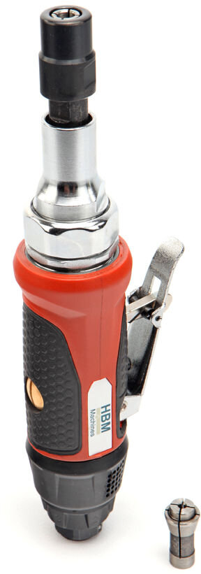 HBM professioneller variabler Druckluft-Stiftschleifer, Schleifgerät mit 25-mm-Hals