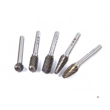  HBM 5-osainen umpikovametalli Widia-jyrsintäsarja NON-FERRO:lle