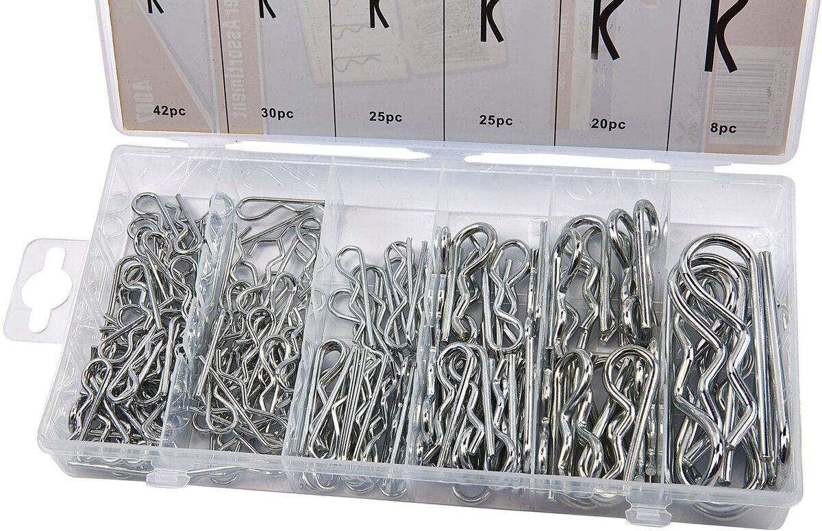  HBM 150-osainen lukkorengasvalikoima