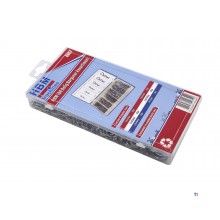  HBM 150-osainen lukkorengasvalikoima