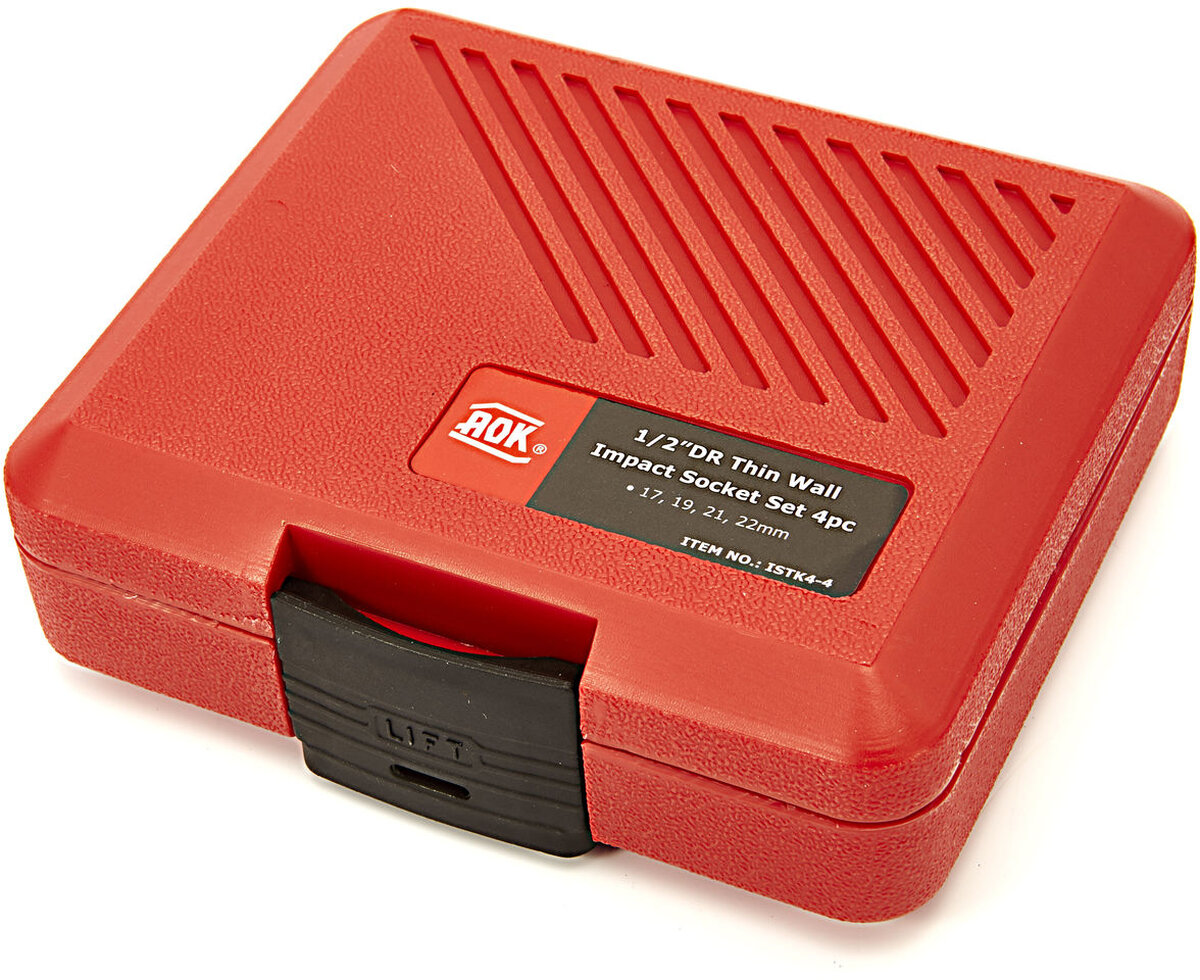 AOK 4 Delige Professionele 1/2 Lange Krachtdoppenset