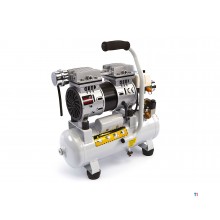 HBM 9 liters professionell lågbrusskompressor HBM 9 liters professionell lågbrusskompressor