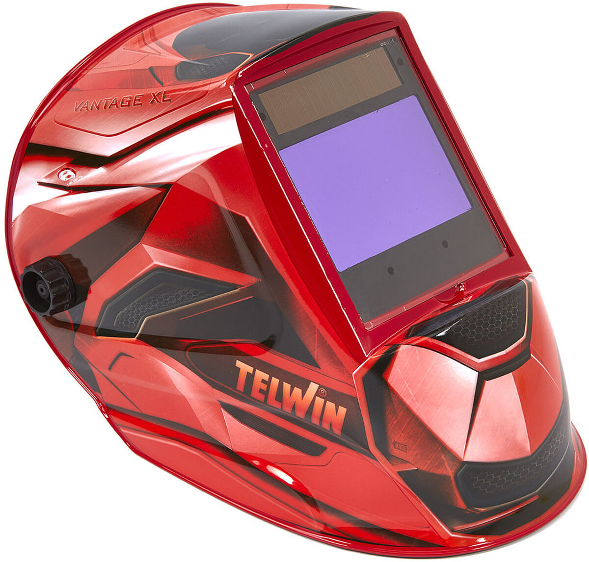 Telwin vantage xl red welding helmet