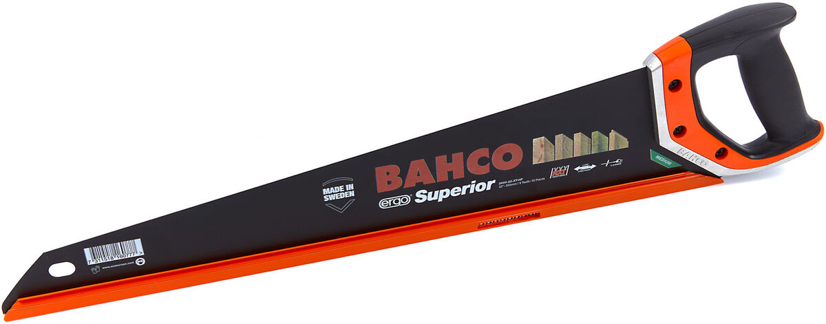 Bahco 22 superior 2600-22-xt-hp hand saw - new model !!
