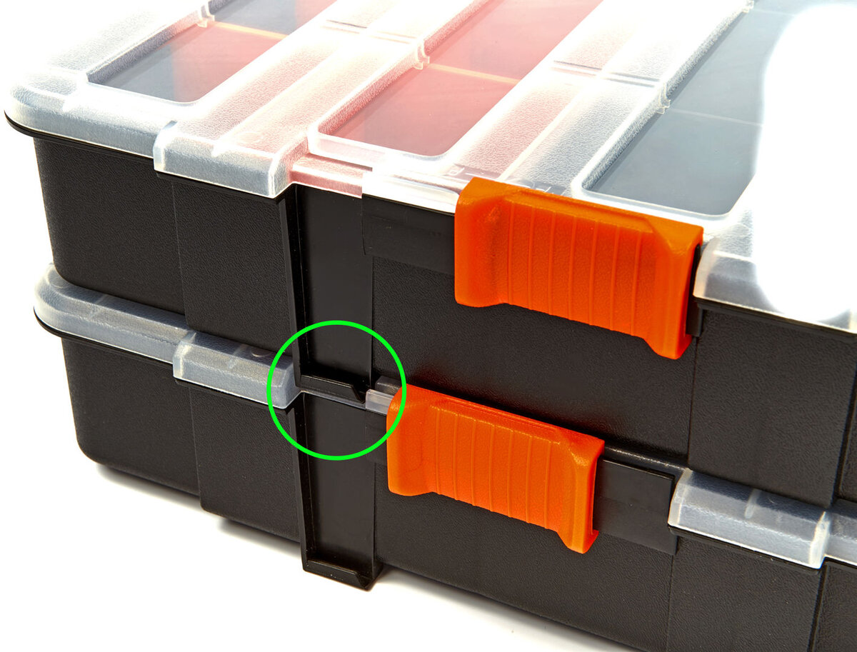 HBM 37,5 cm. 2 Delige Assortimentskoffer set