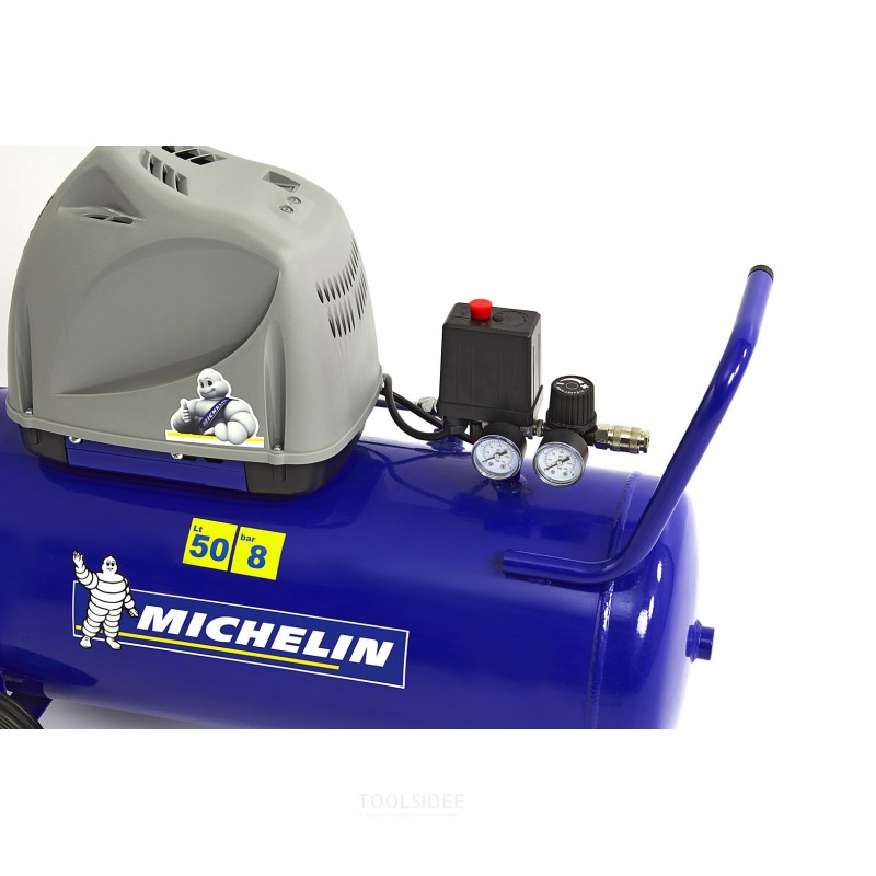 Compressore a trasmissione diretta Michelin 1.5 hp 50 litri mb 50 h
