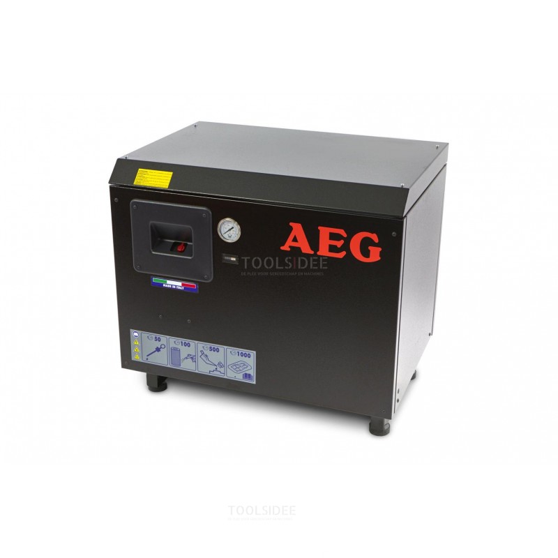 AEG 10 HP schallgedämpfter Kompressor