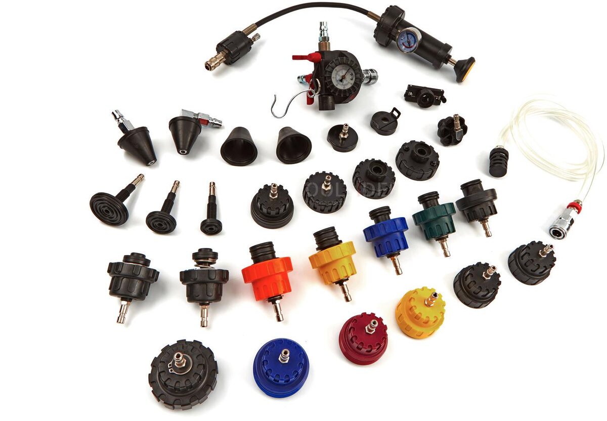 AOK professional 28-part cooling system diagnosis, extortion and filling set AOK professional 28-part cooling system diagnosis, extortion and filling set