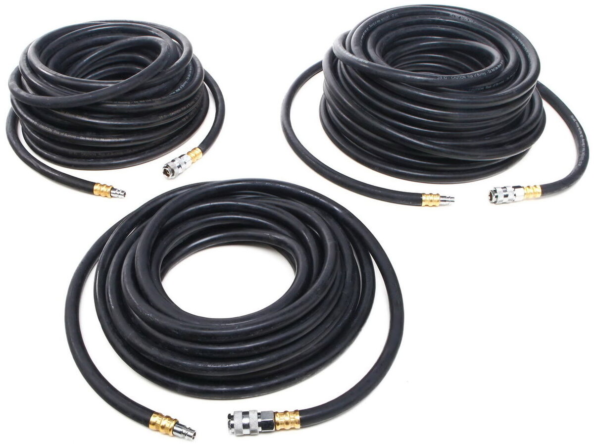 HBM Professionele Rubberen Luchtslang met Koppelingen