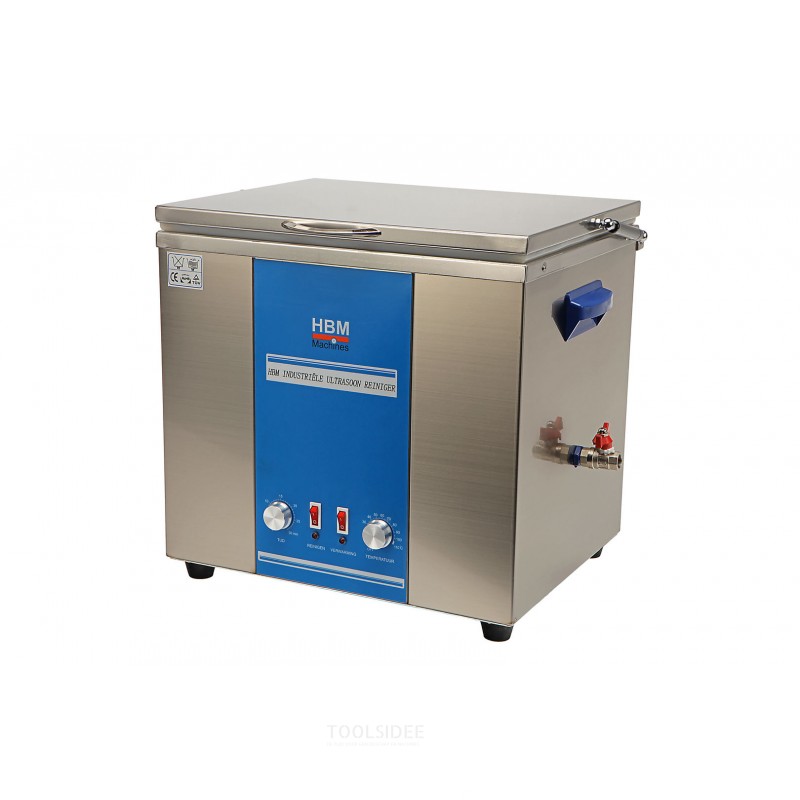 HBM industrial 25 liter ultrasonic cleaner