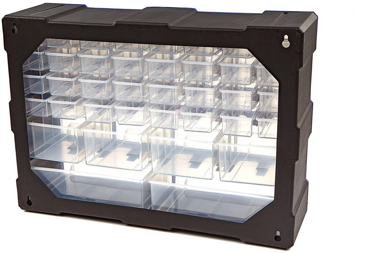 HBM 38 skuffer kommode, sortiment skap, lagringssystem