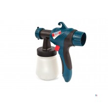 Hbm 500 watt elektrisk malingssprøjte komplet