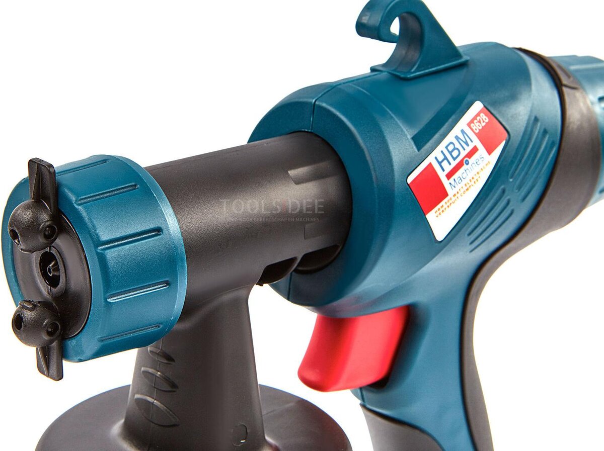 Hbm 500 watt elektrisk malingssprøjte komplet