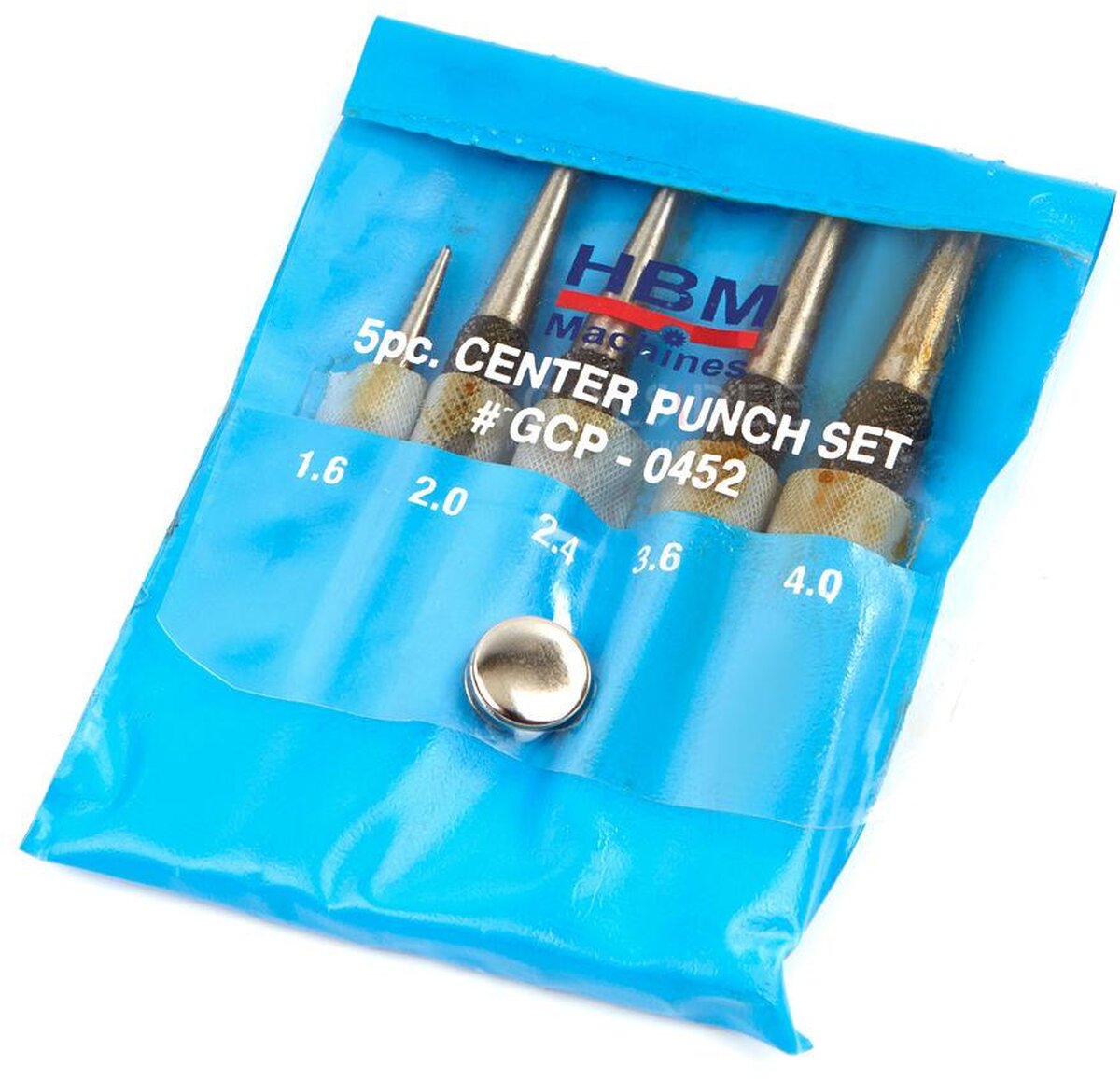 HBM 5 Piece Pen Ejector Set Liten 1,6 - 4 mm