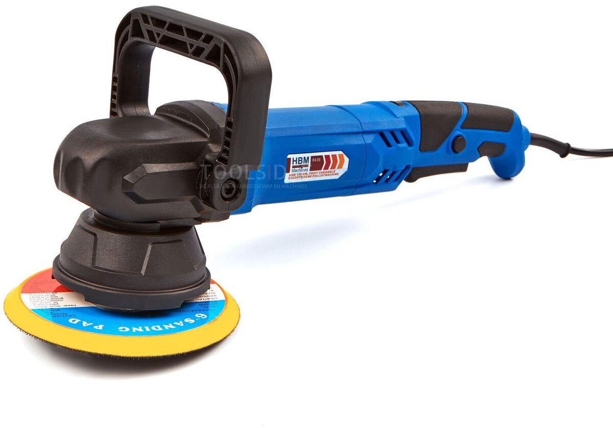 HBM 150 mm Profi Variable Excentrische Polijstmachine

