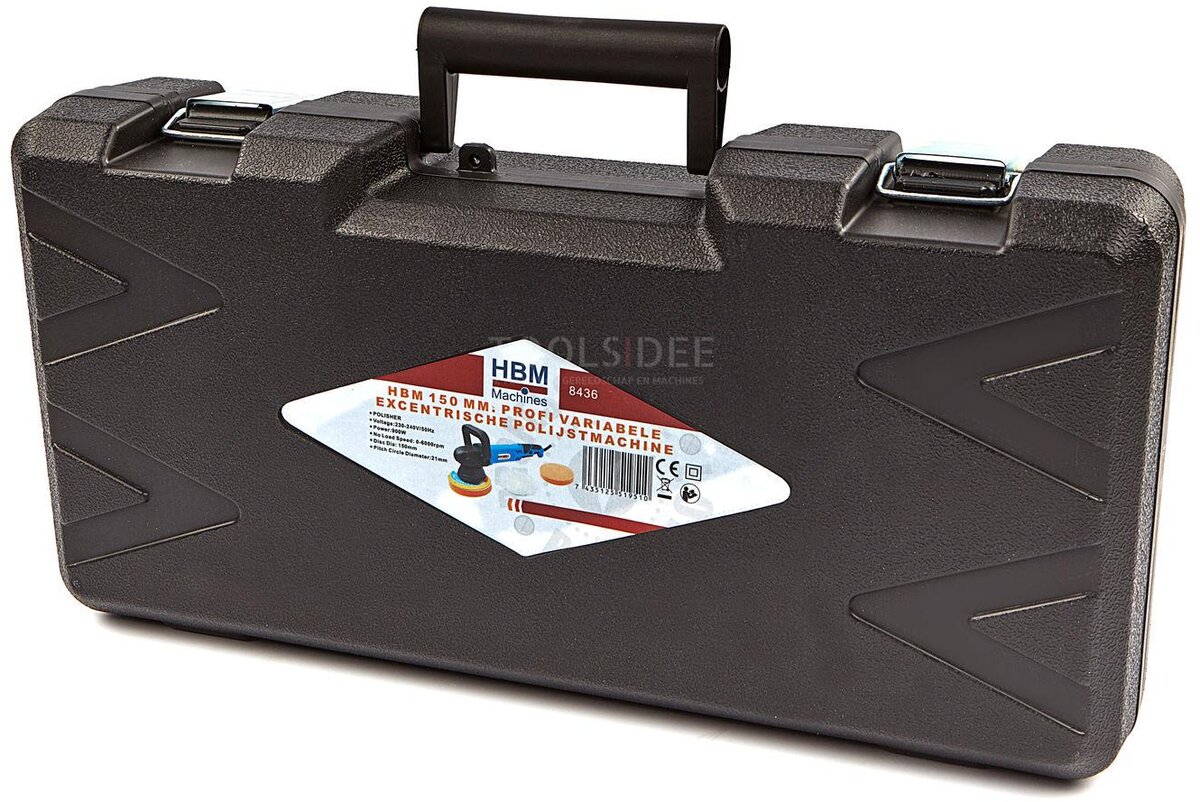 HBM 150 mm Profi Variable Excentrische Polijstmachine
