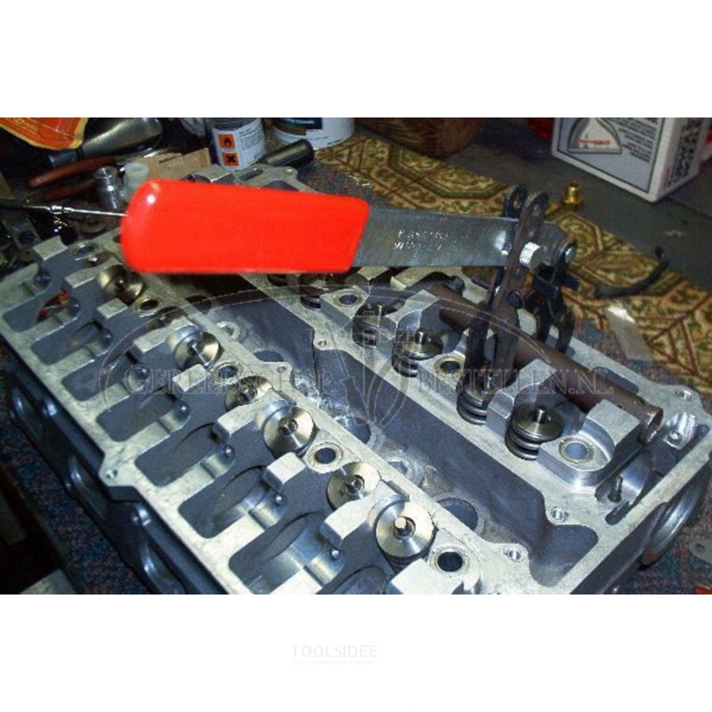HBM valve spring tensioner, valve spring lever