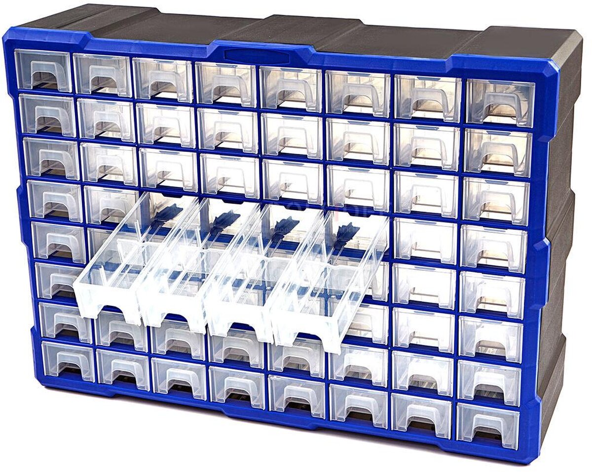 HBM 64 skuffer Kommode, utvalg skap, lagringssystem