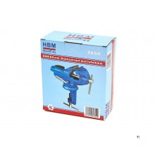 HBM 60 mm Schraubstock mit Tischklemme