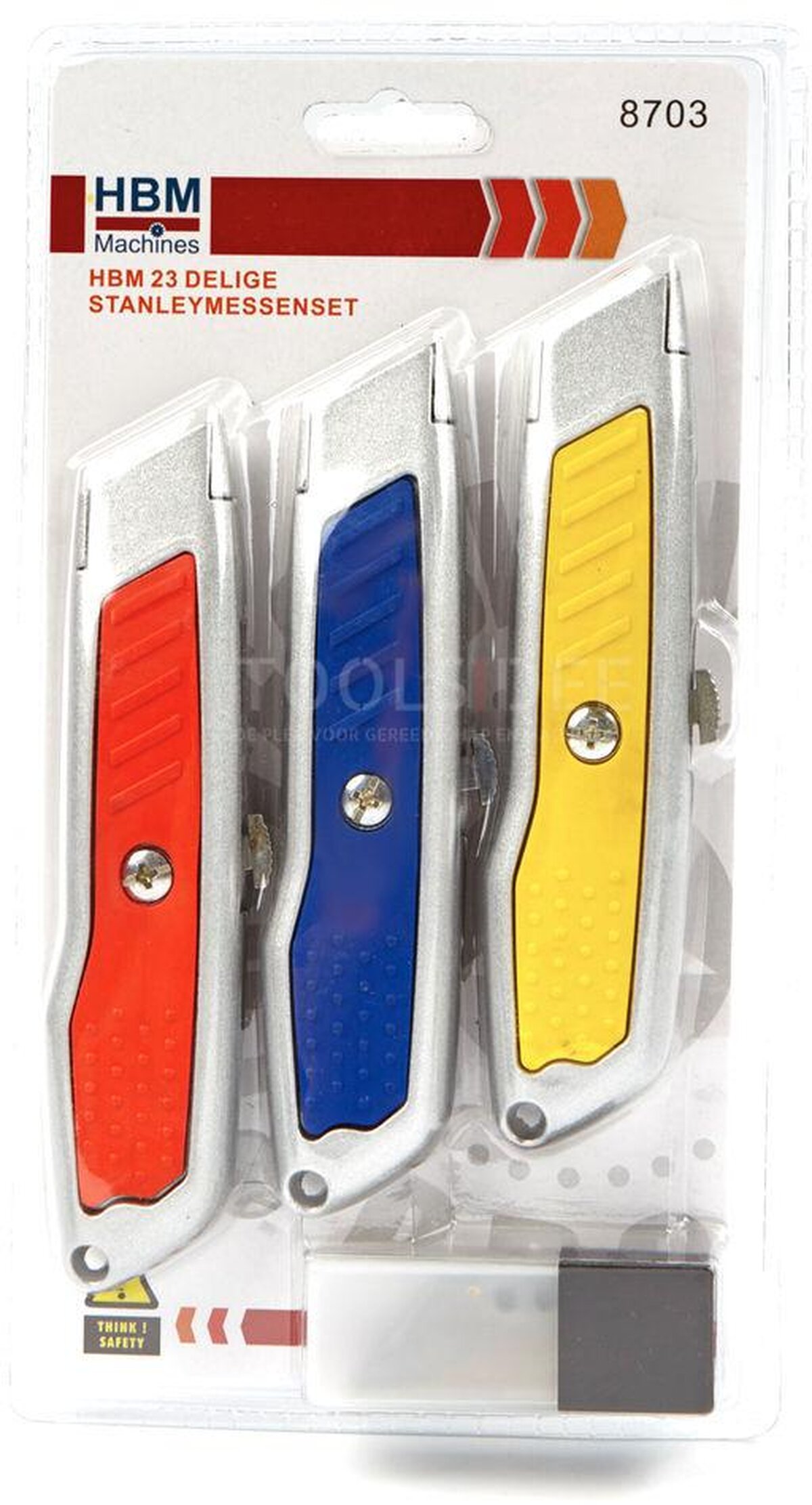 Hbm 23-delt Stanley knivsæt
