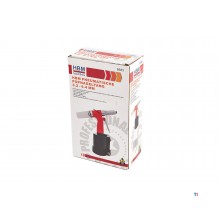 HBM Pneumatische Popnageltang 3,2 - 6,4 mm
HBM Pneumatische Popnageltang 3,2 - 6,4 mm
