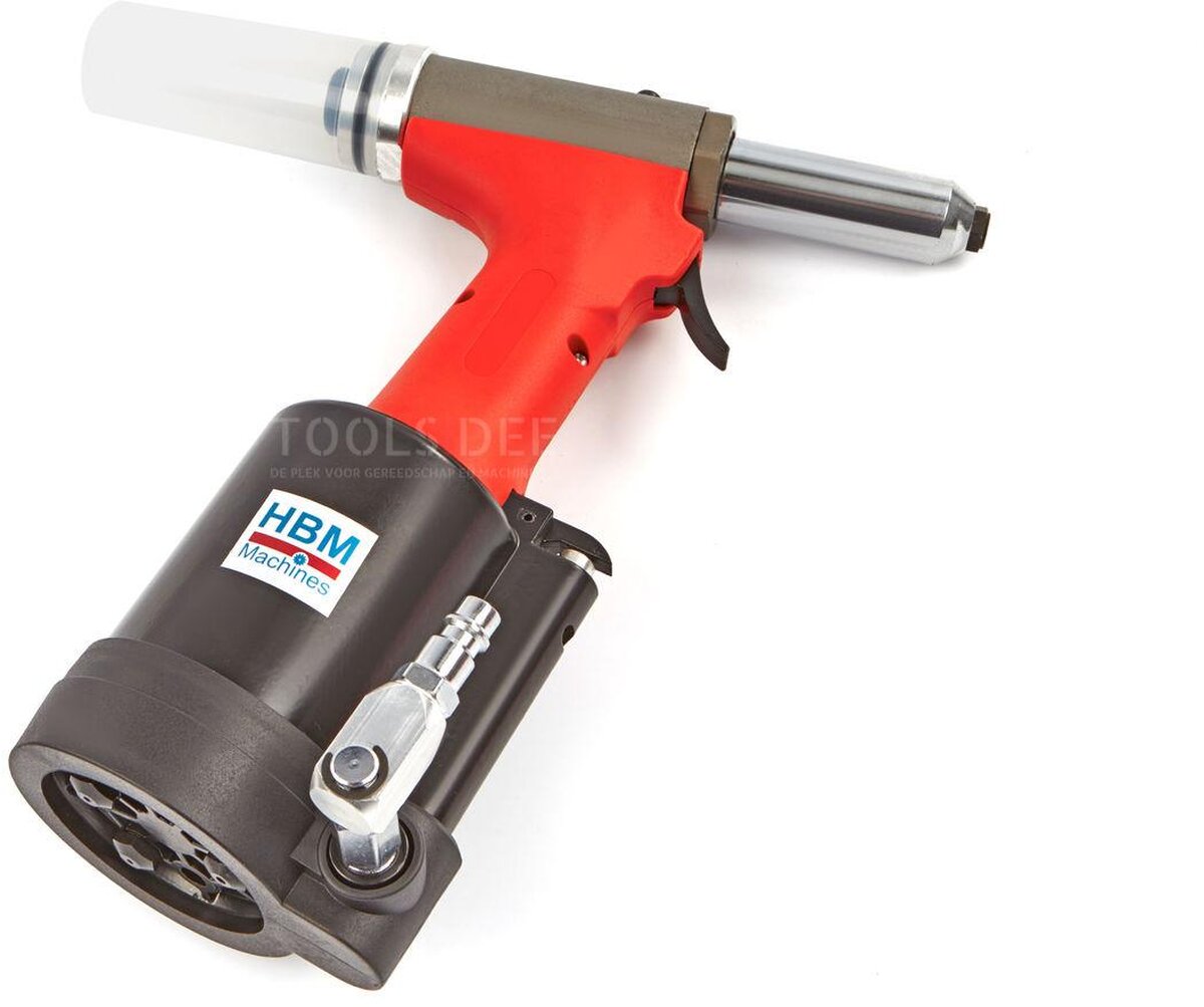 HBM Professional Pneumatic Rivet Nippers 3.2 - 6.4 mm