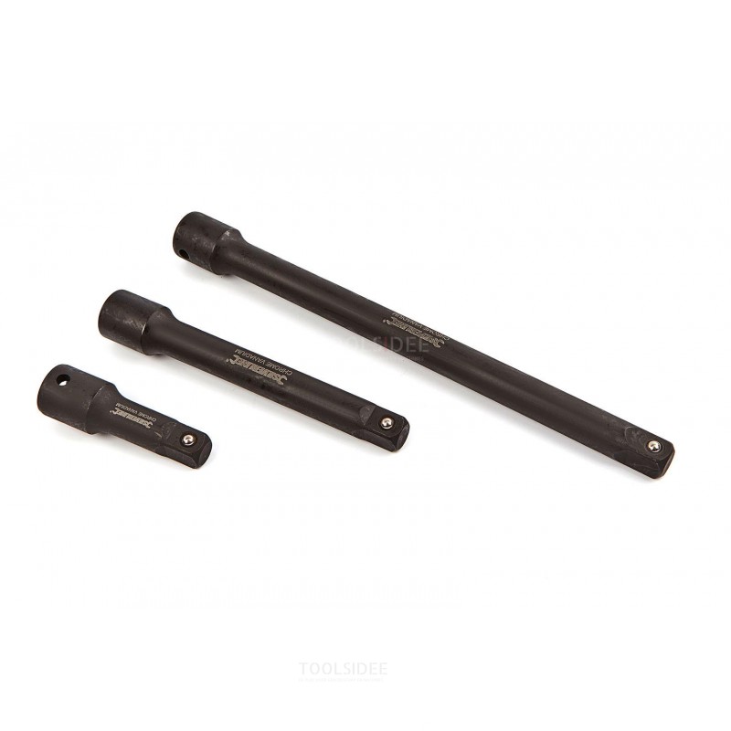 Silverline 3-piece set of extensions 1/2 for impact sockets
