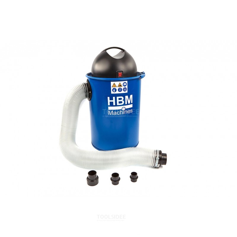 HBM 1100 watt portable dust extraction system
