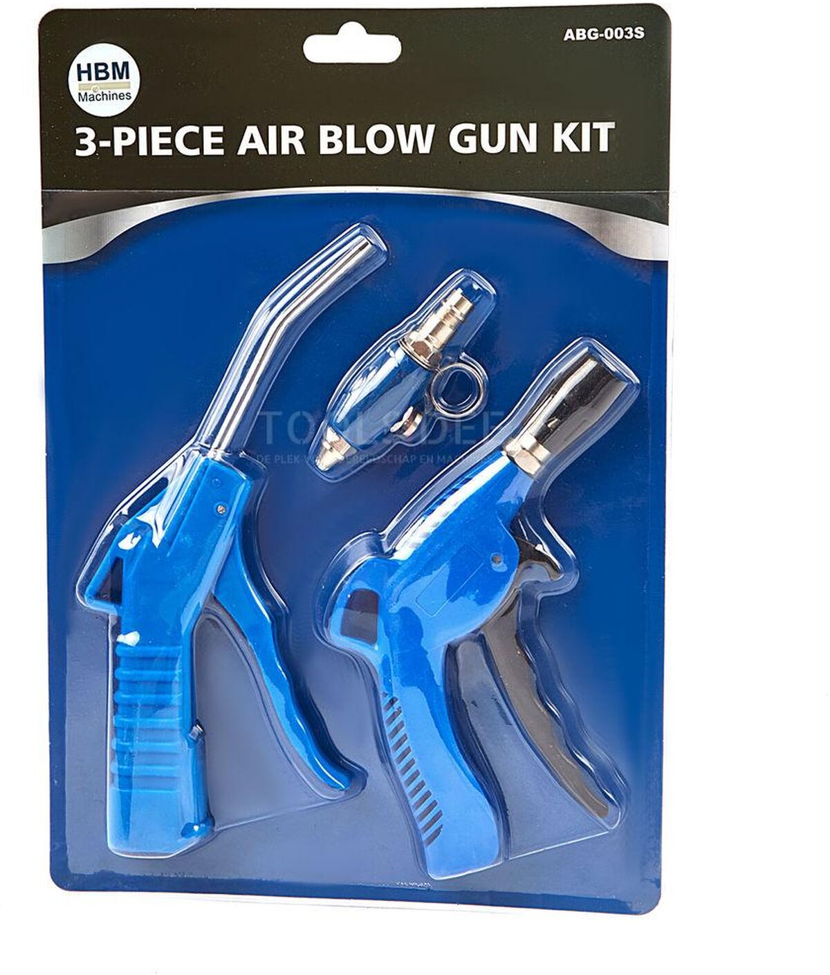 HBM 3 Delige Professionele Blaaspistolenset
